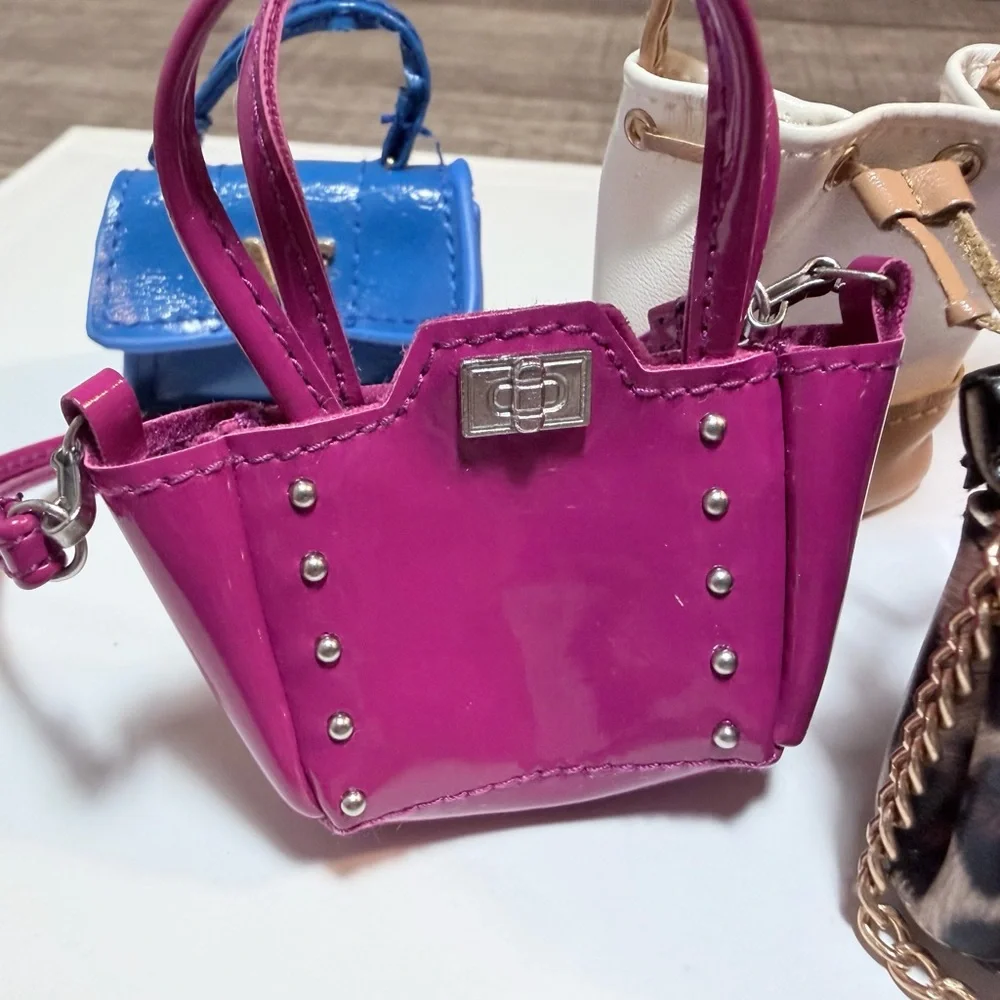 Mini brands fashion Mini Handbag Set - Pink, Blue, Leopard - Picture 4 of 10